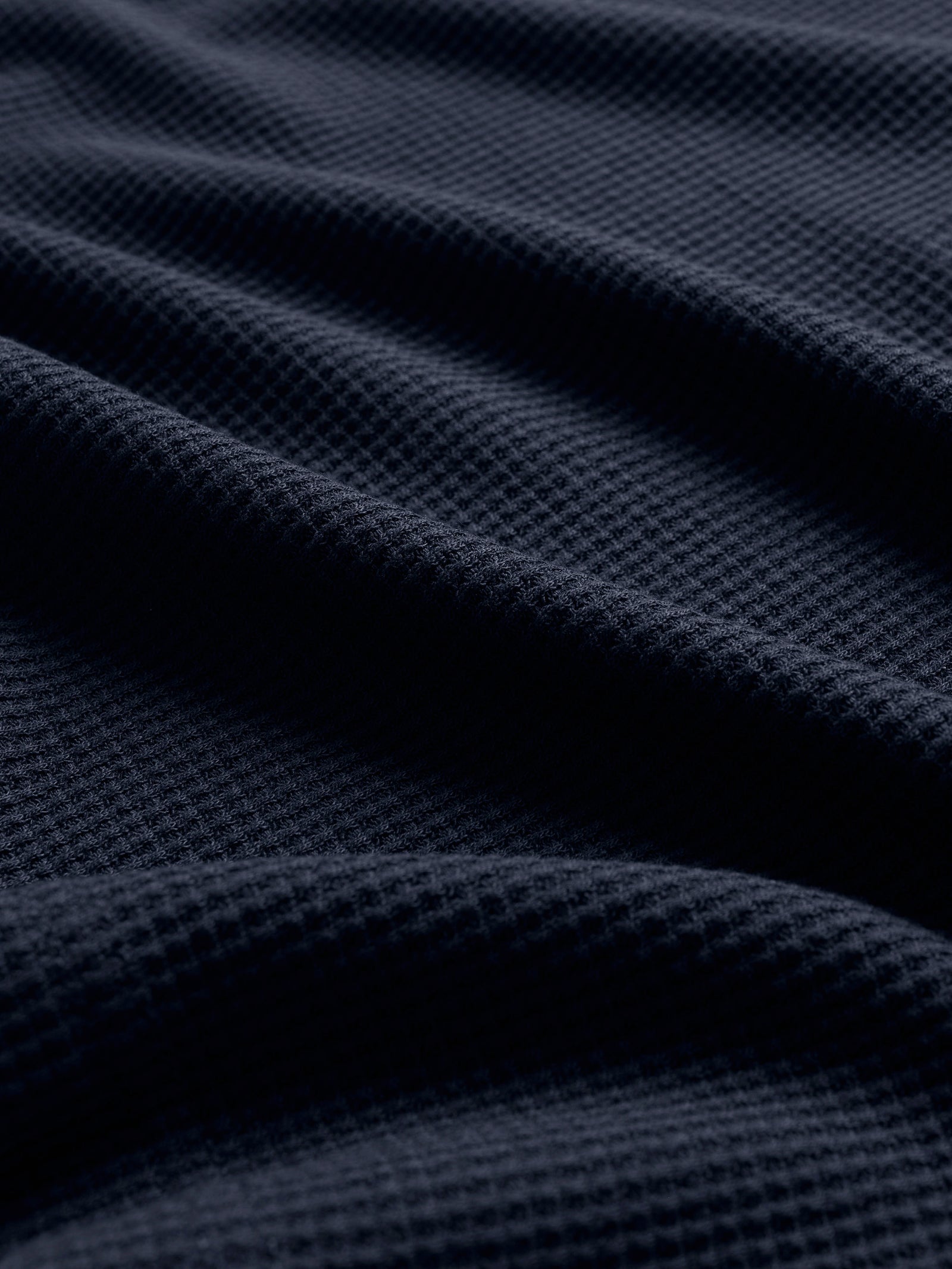 Up close photo of Waffle Knit Dress fabric