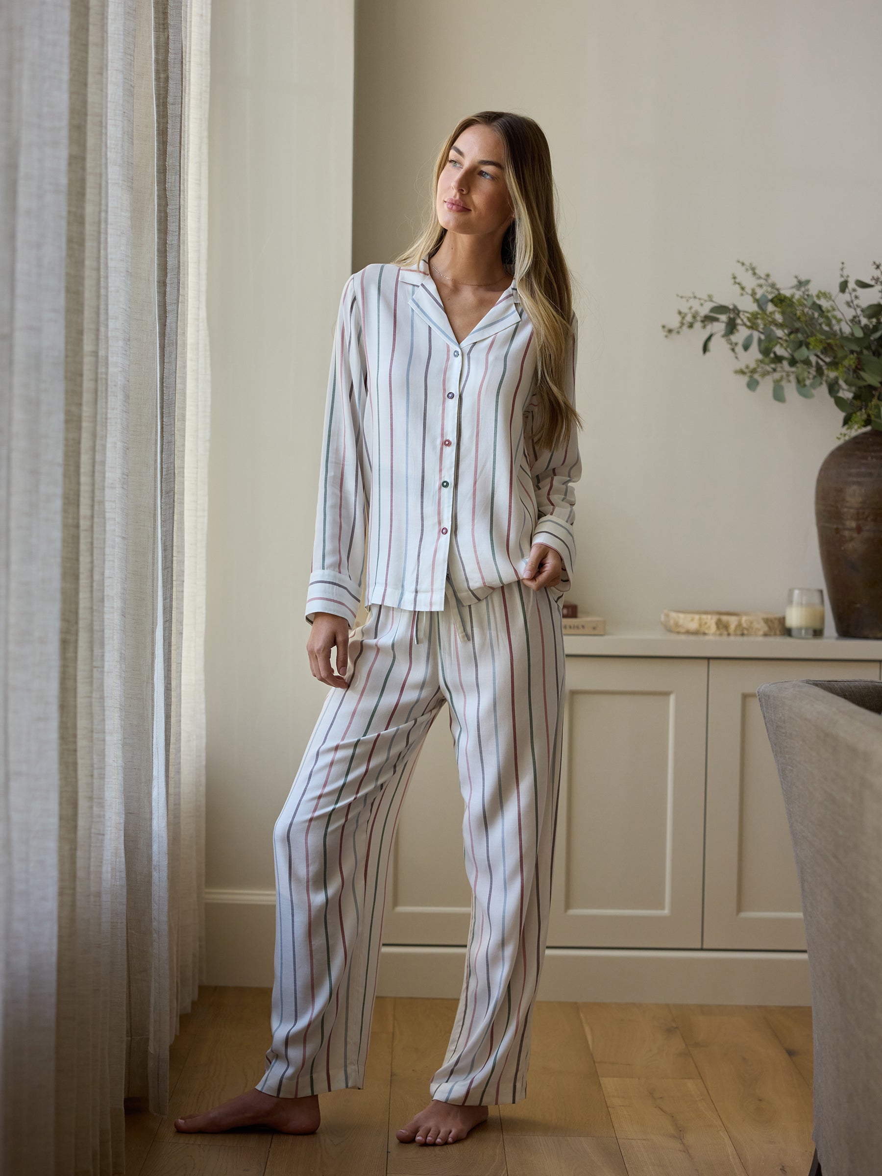 Women s Soft Woven Pajama Pant Cozy Earth