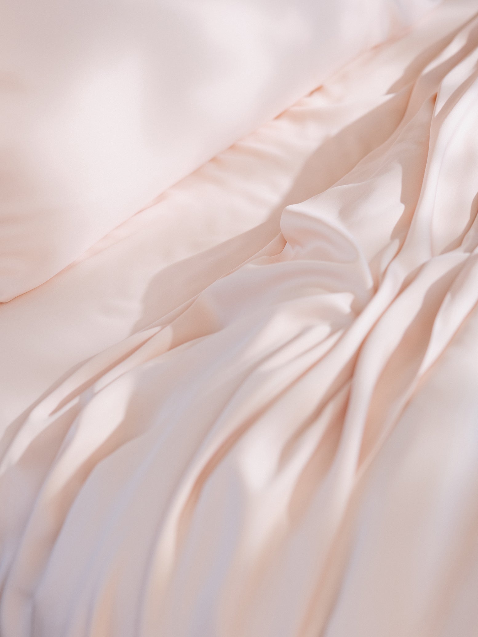 Peony Sheets on bed. 