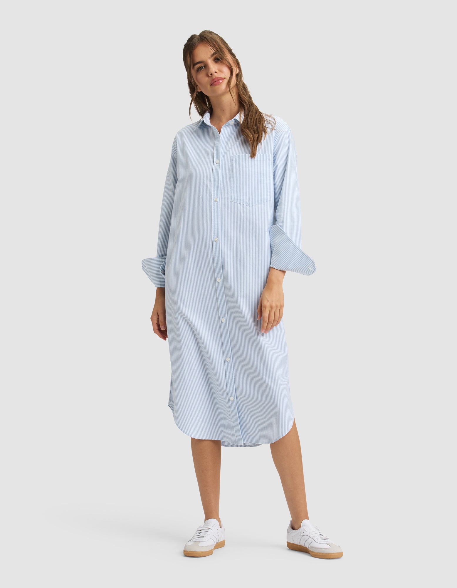Women's Camden Midi Dress - Last Chance in Dawn (Size: Medium)