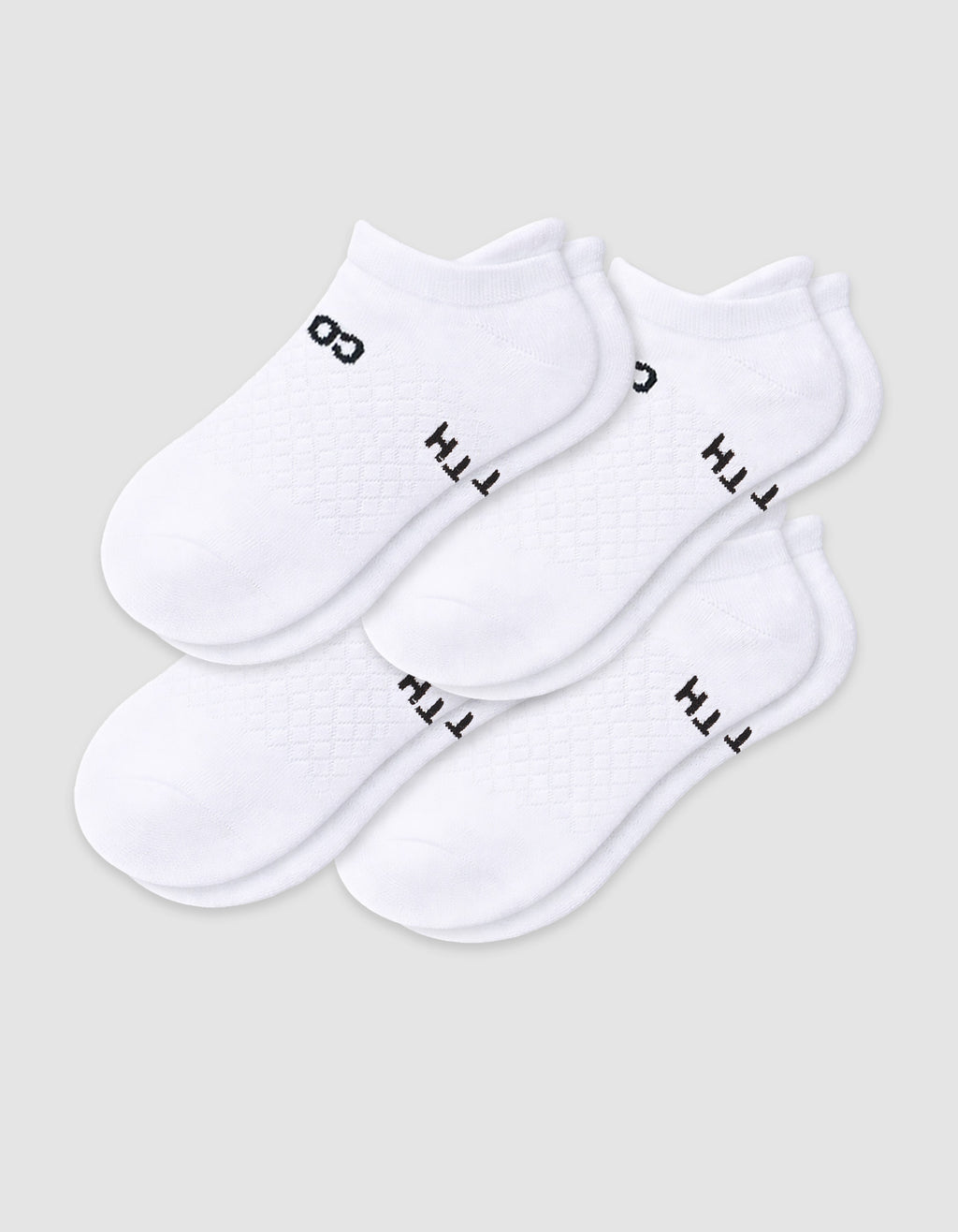 Cozy Earth Men's Essential Ankle Sock 4-Pack