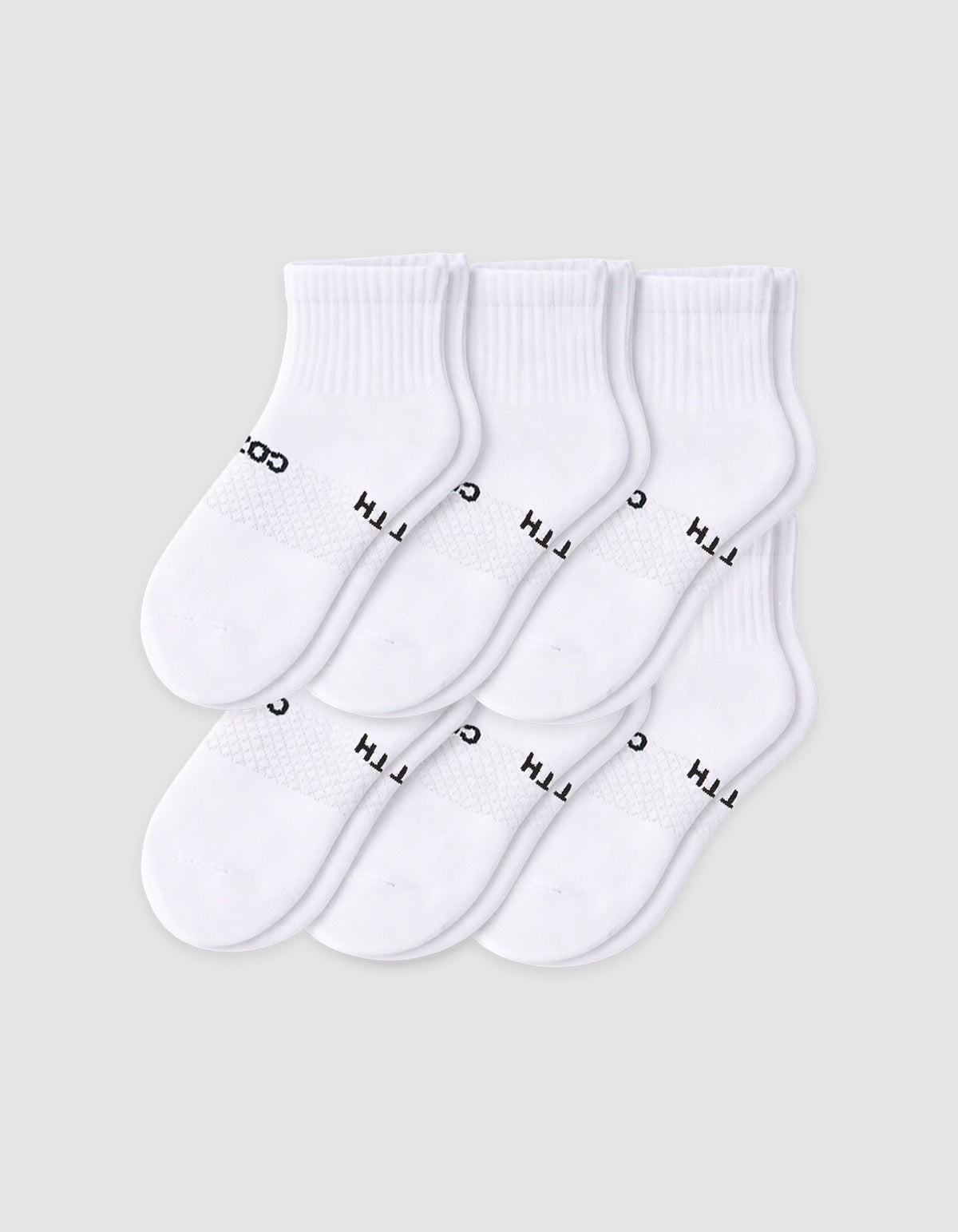 Essential Quarter Sock 6 Pack