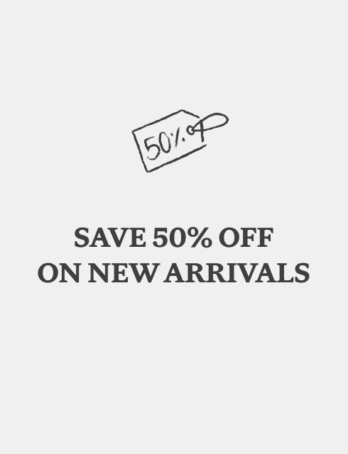 An image with a simple design that features a hand-drawn price tag with "50% OFF" written on it. Below the tag, bold text reads "SAVE 50% OFF ON NEW COZY EARTH MEMBERSHIP FROM INVETERATE" against a plain white background.