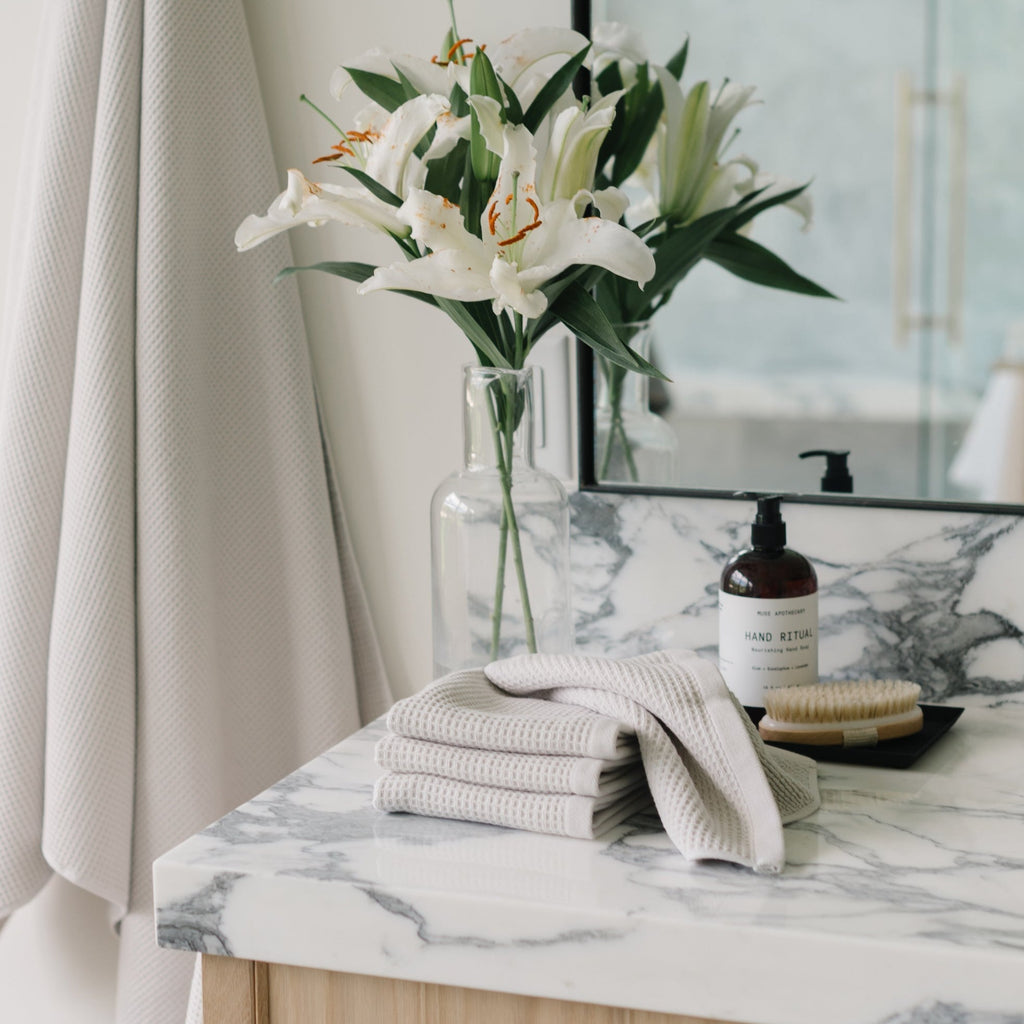 Waffle Bath Towel Set | Cozy Earth