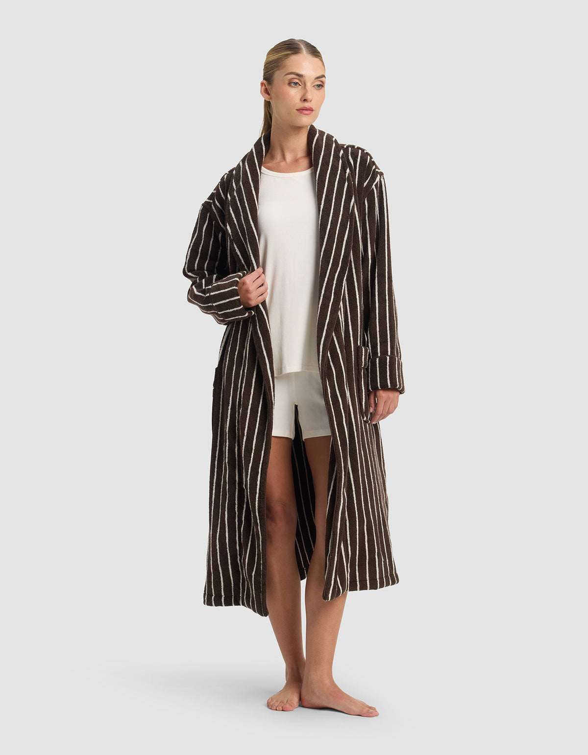 Soft Neutral Robe Ultra Soft Robes | Cozy Earth