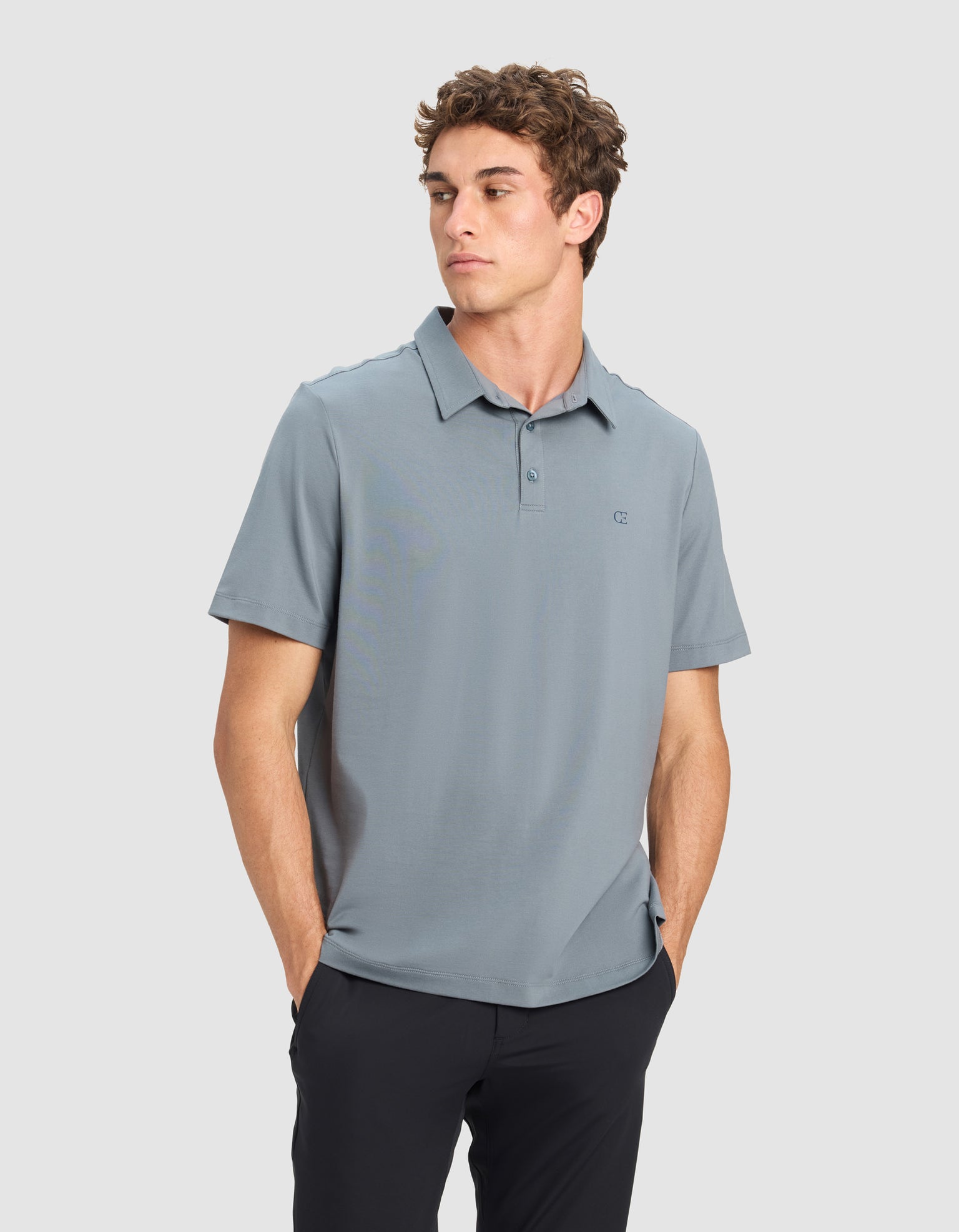 Men’s Everyday Polo in Deep Blue