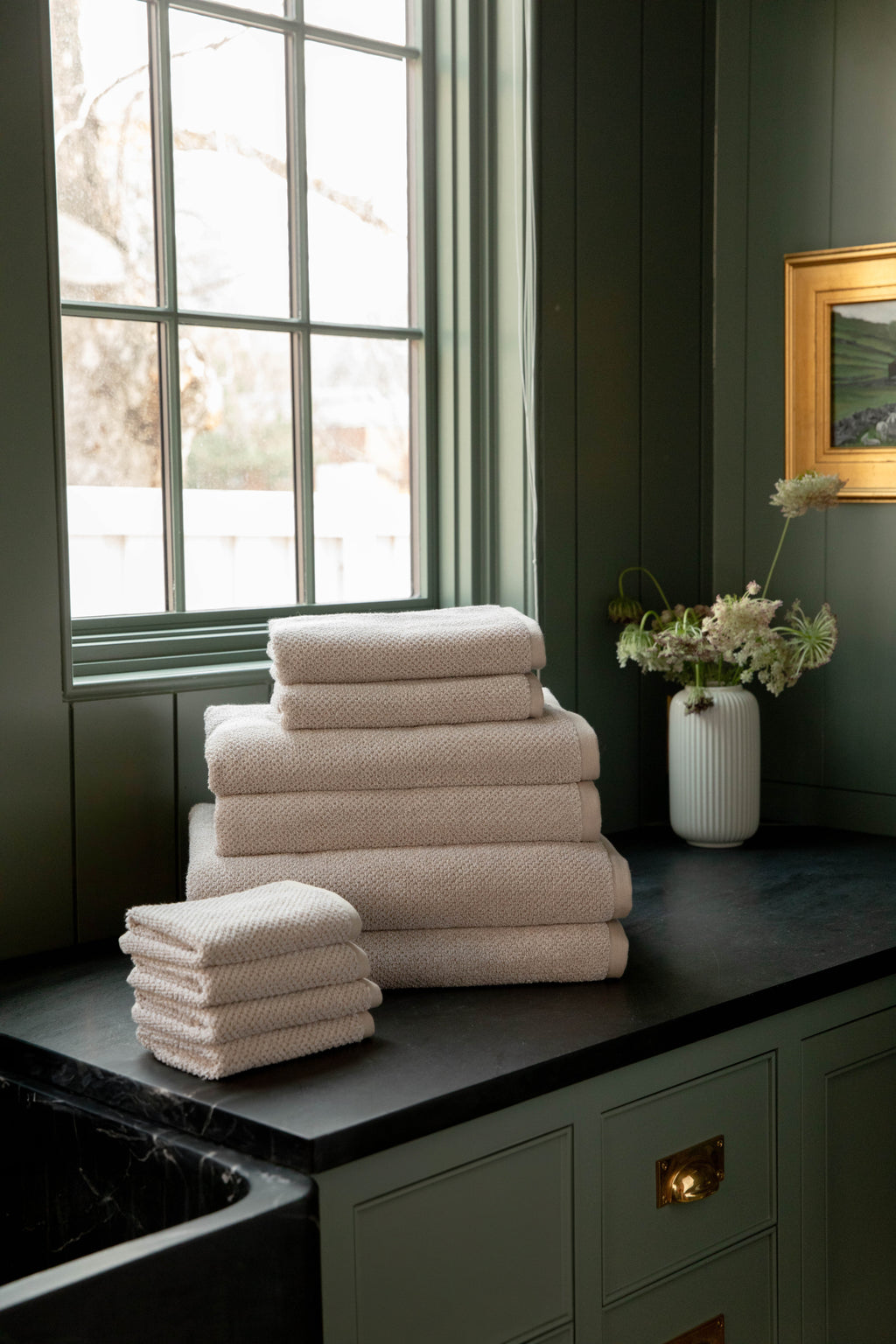 Complete Nantucket Bath Bundle (Heathered Light Grey)