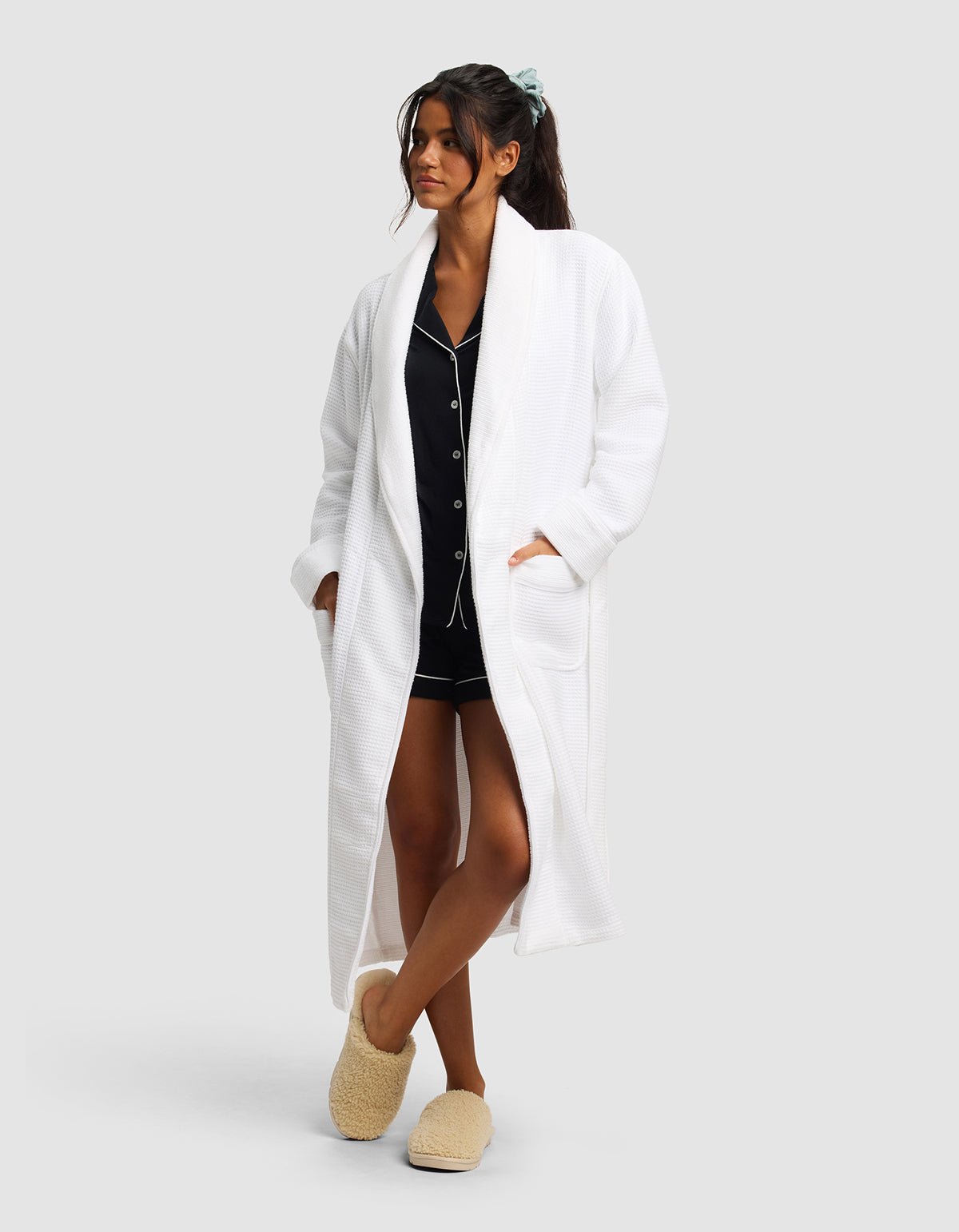希少 KITH CALUX WAFFLE ROBE ローブ ガウン Ladies Waffle Robes