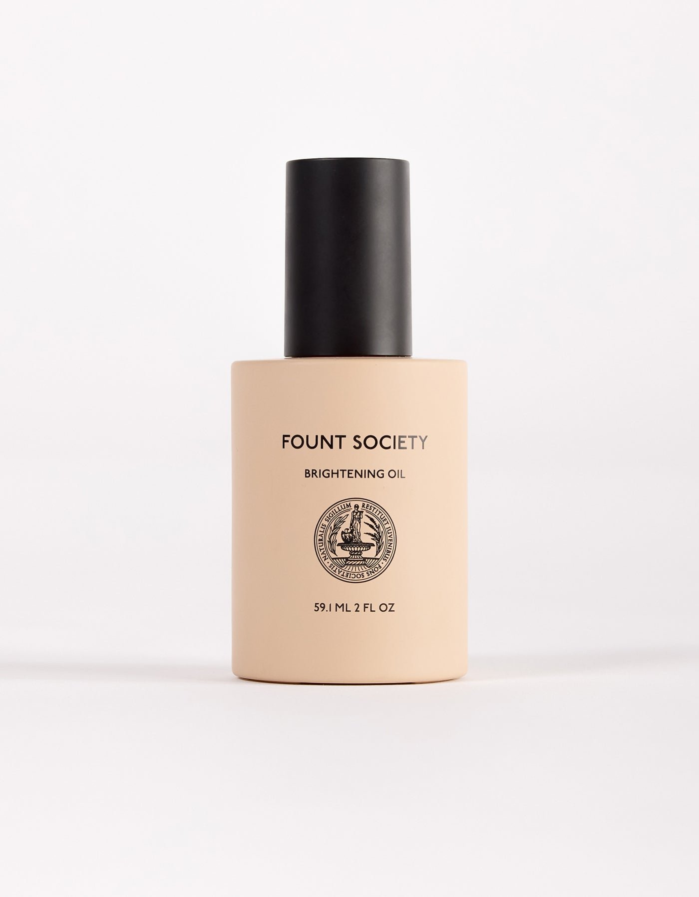 A beige bottle labeled "The Routine" by Cozy Earth, featuring a black cap and a central logo. It contains 59.1 mL (2 FL OZ) of product and is set against a plain white background.