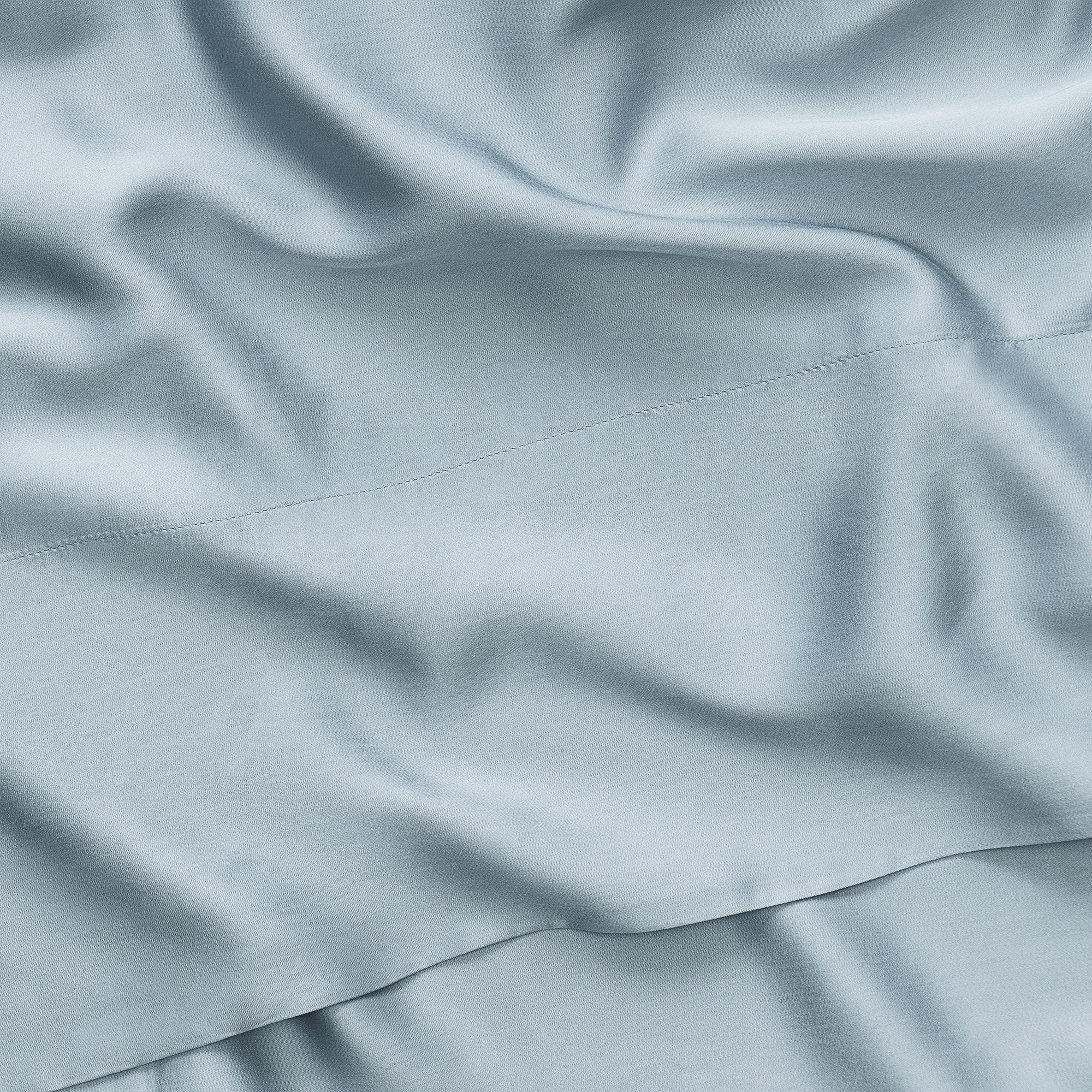 Close up of harbor mist duvet cover fabric 