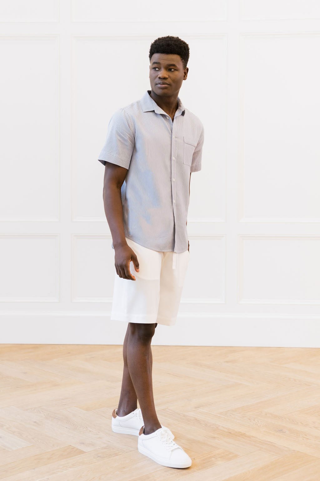Men s Coastal Comfort Short Sleeve Button Down Cozy Earth