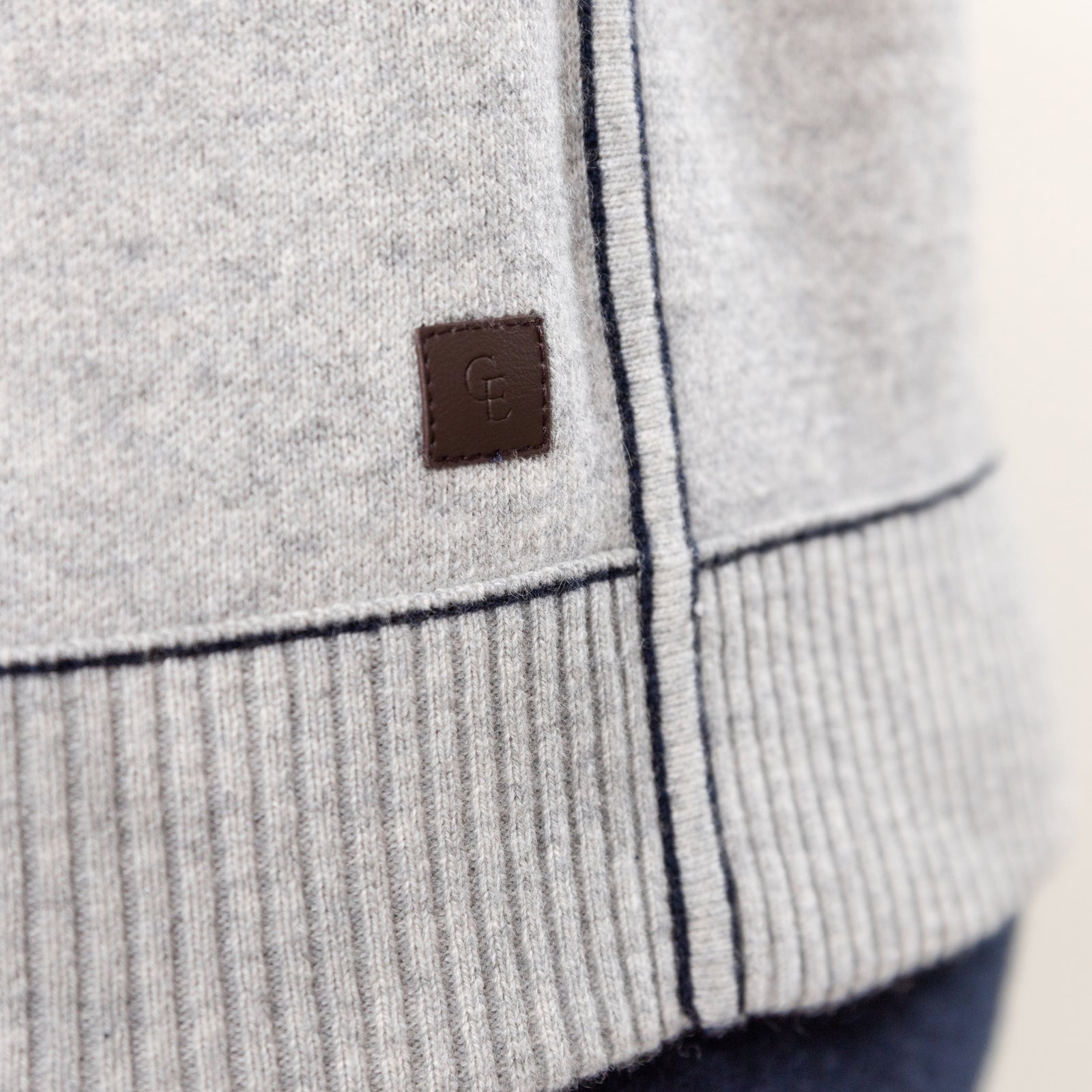 Heather Fog/French Navy