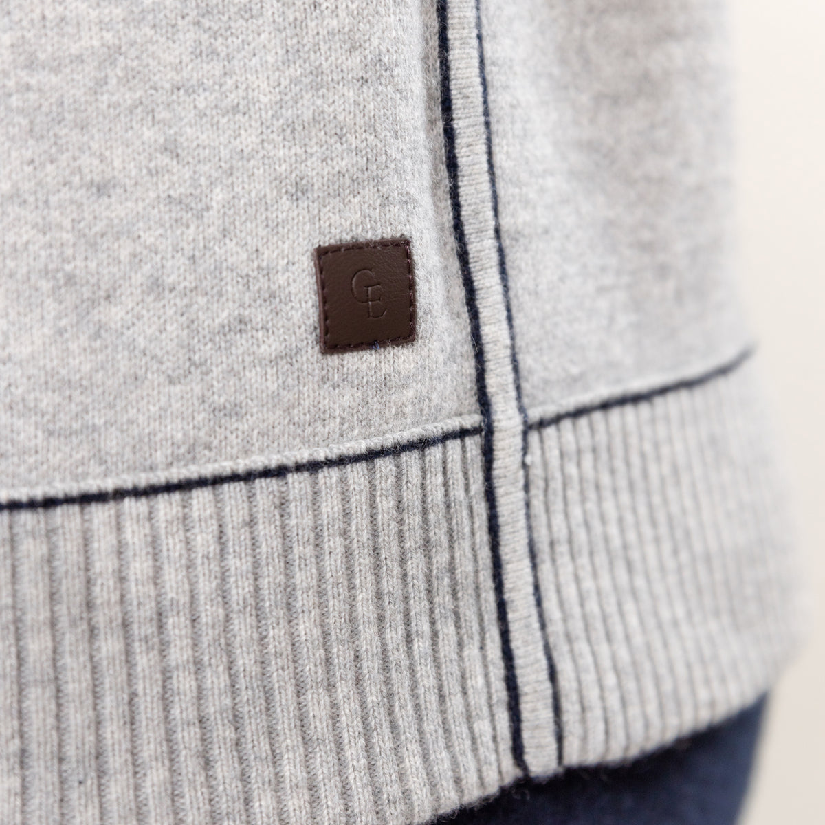 Heather Fog/French Navy