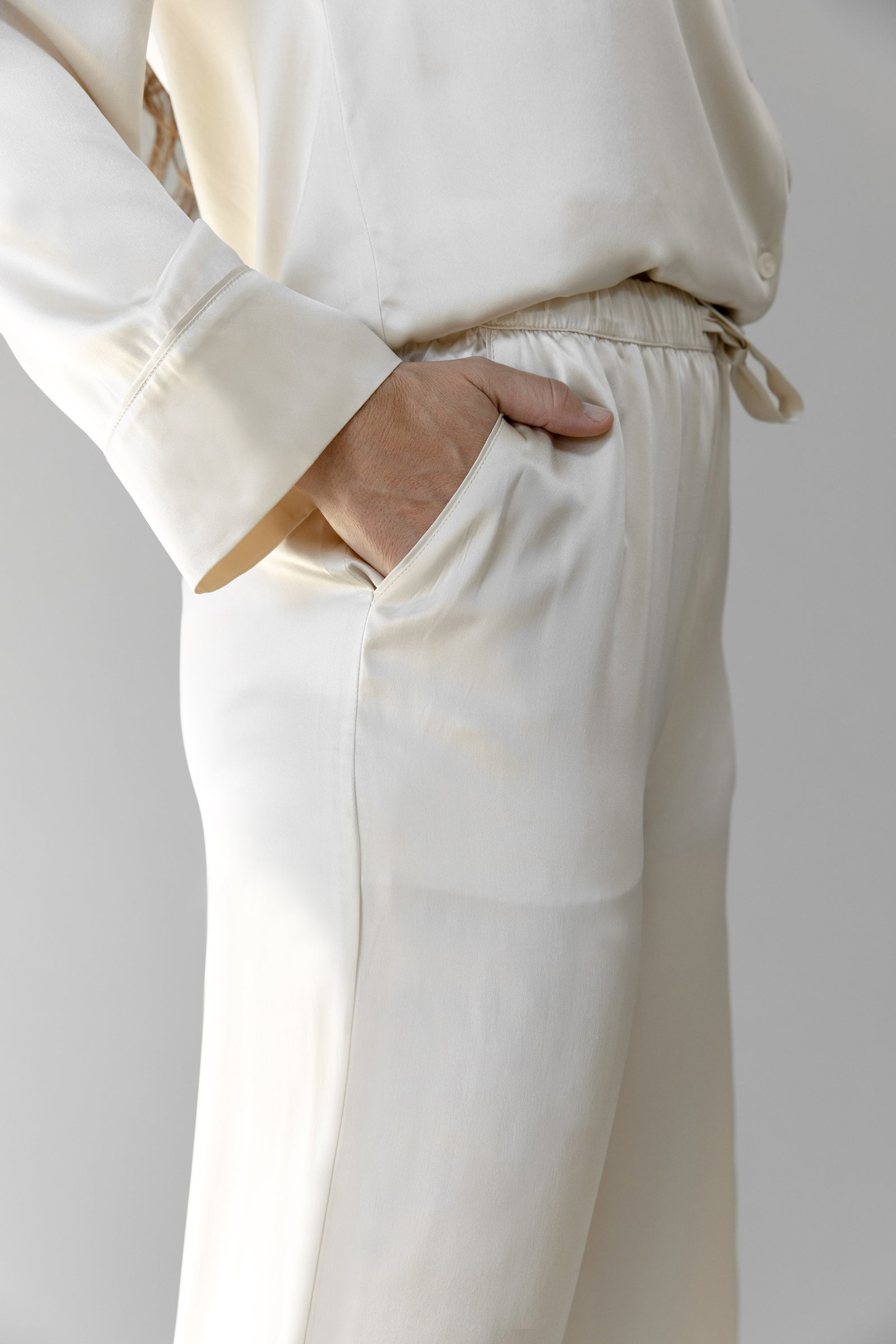 Women's Serenity Silk Classic Pajama Pants - Cozy Earth