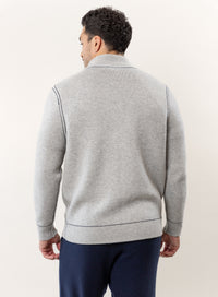 Heather Fog/French Navy