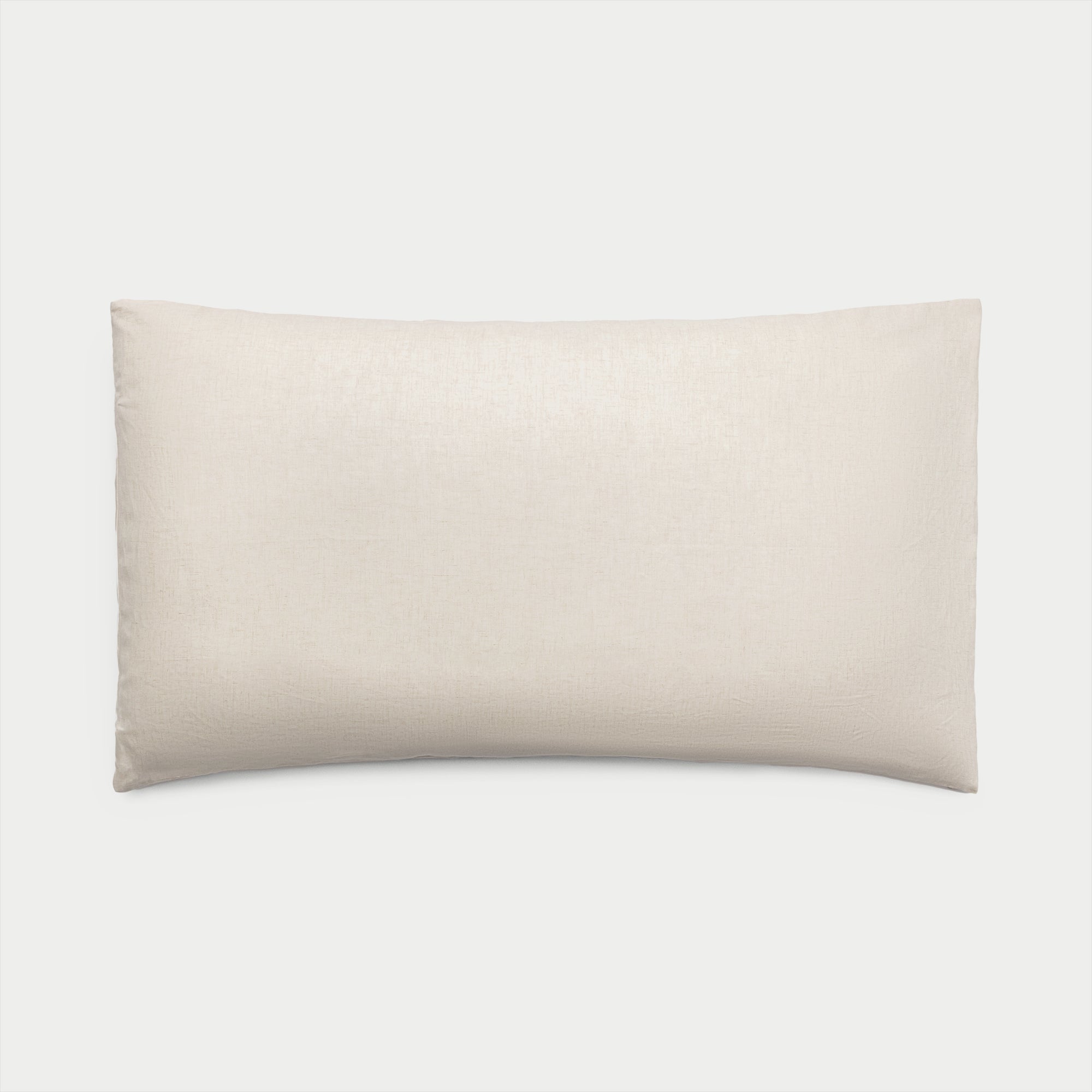 Linen selling pillowcase set in Off-White. Linen pillow cover. Linen sham.