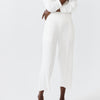 Ivory Women’s Rib Knit Bamboo Lounge Capri [Dieumerci]