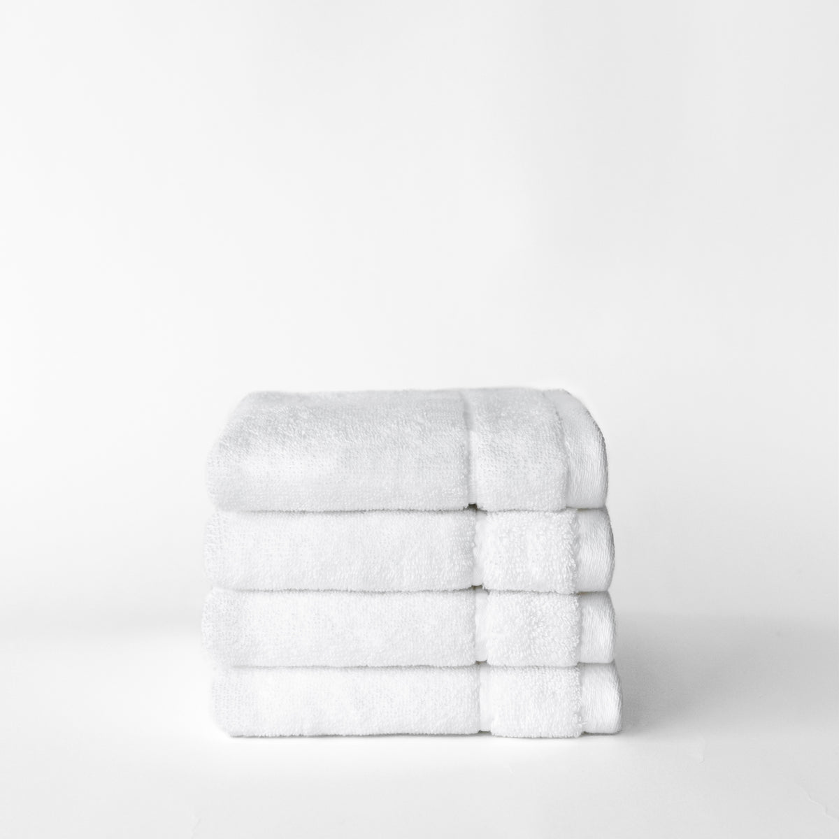 The Premium Plush Wash Cloth White