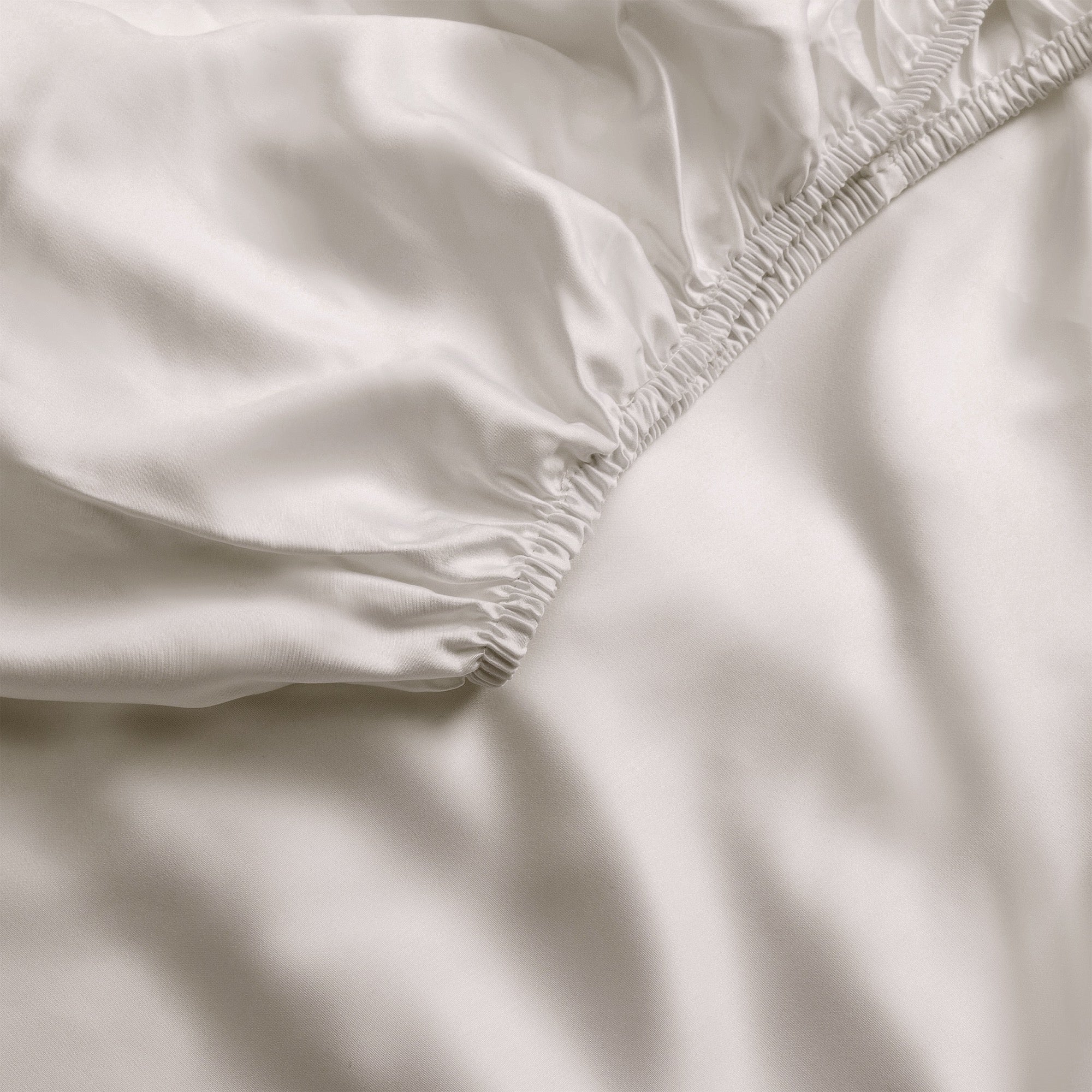 Close up of driftwood fitted crib sheet |Color:Driftwood
