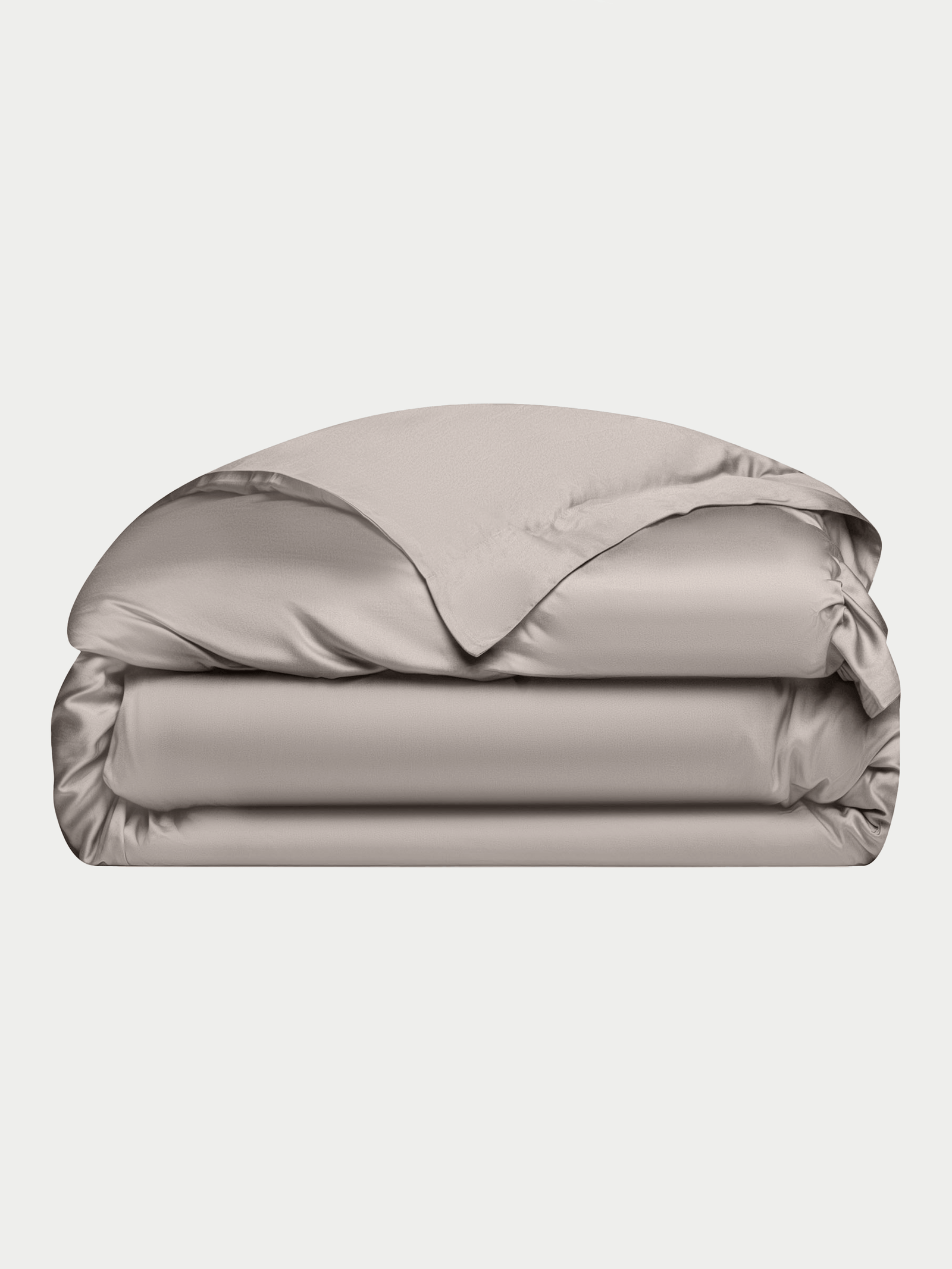 Driftwood duvet cover folded with white background 