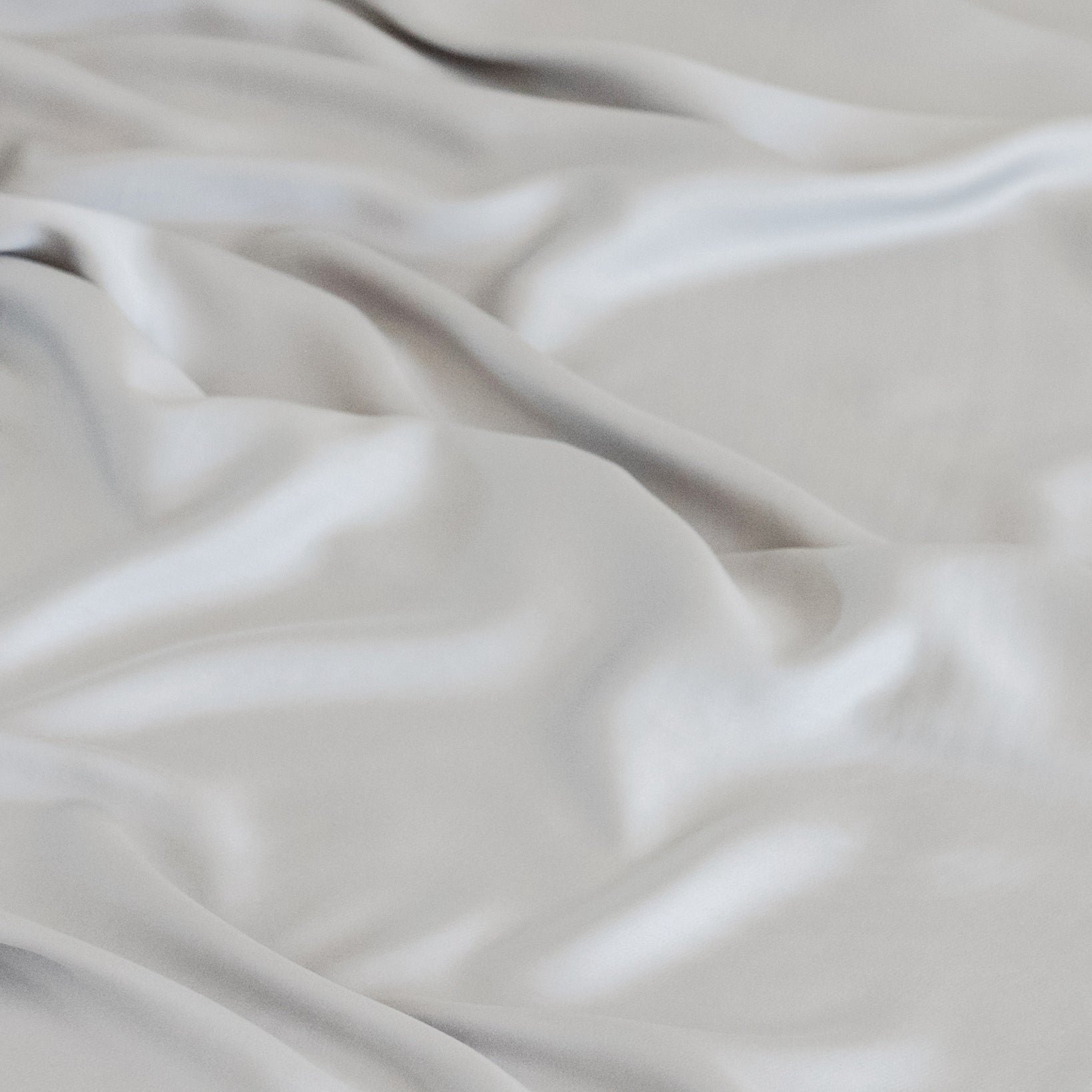 Close up of light grey sheet 