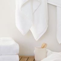 White The Premium Plush Bath Sheet